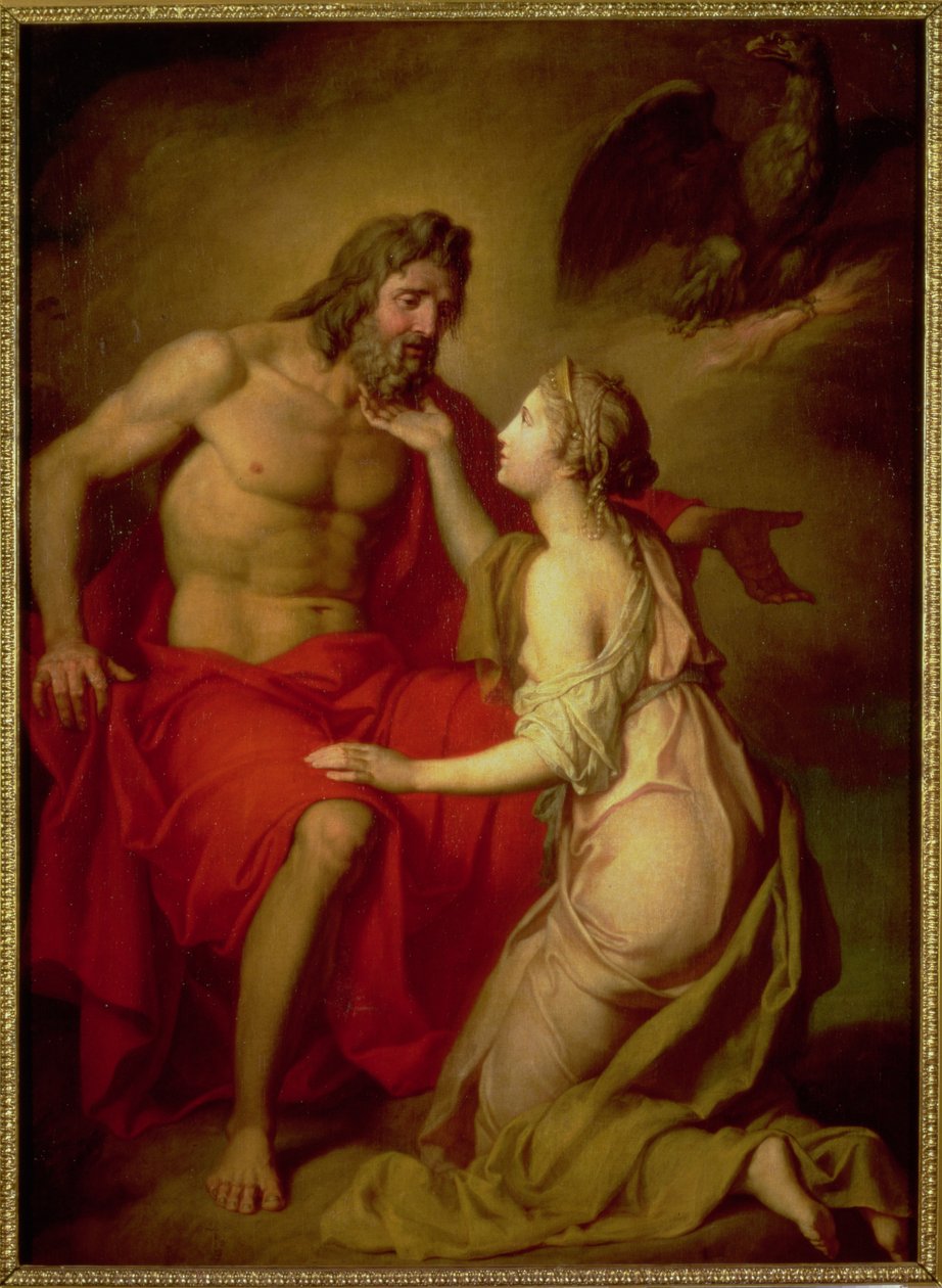 Zeus a Thetis, 1769 od Anton Pavlovich Losenko