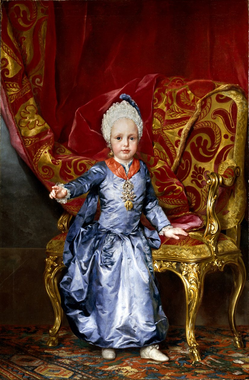Arcivévoda František Josef Karl od Anton Raphael Mengs