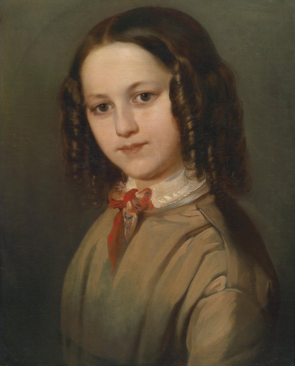 Portrét Melanie Deinhardstein od Anton Romako