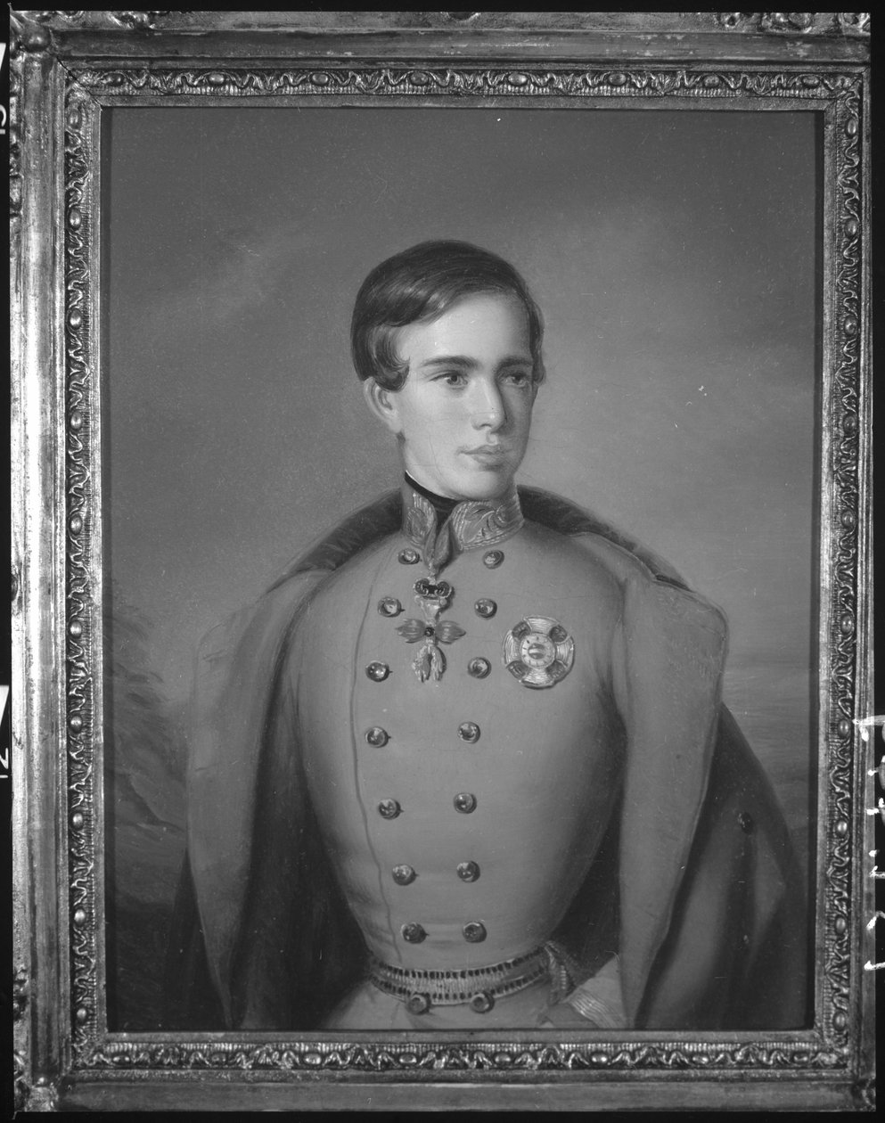 Rakouský císař František Josef I. od Anton Einsle