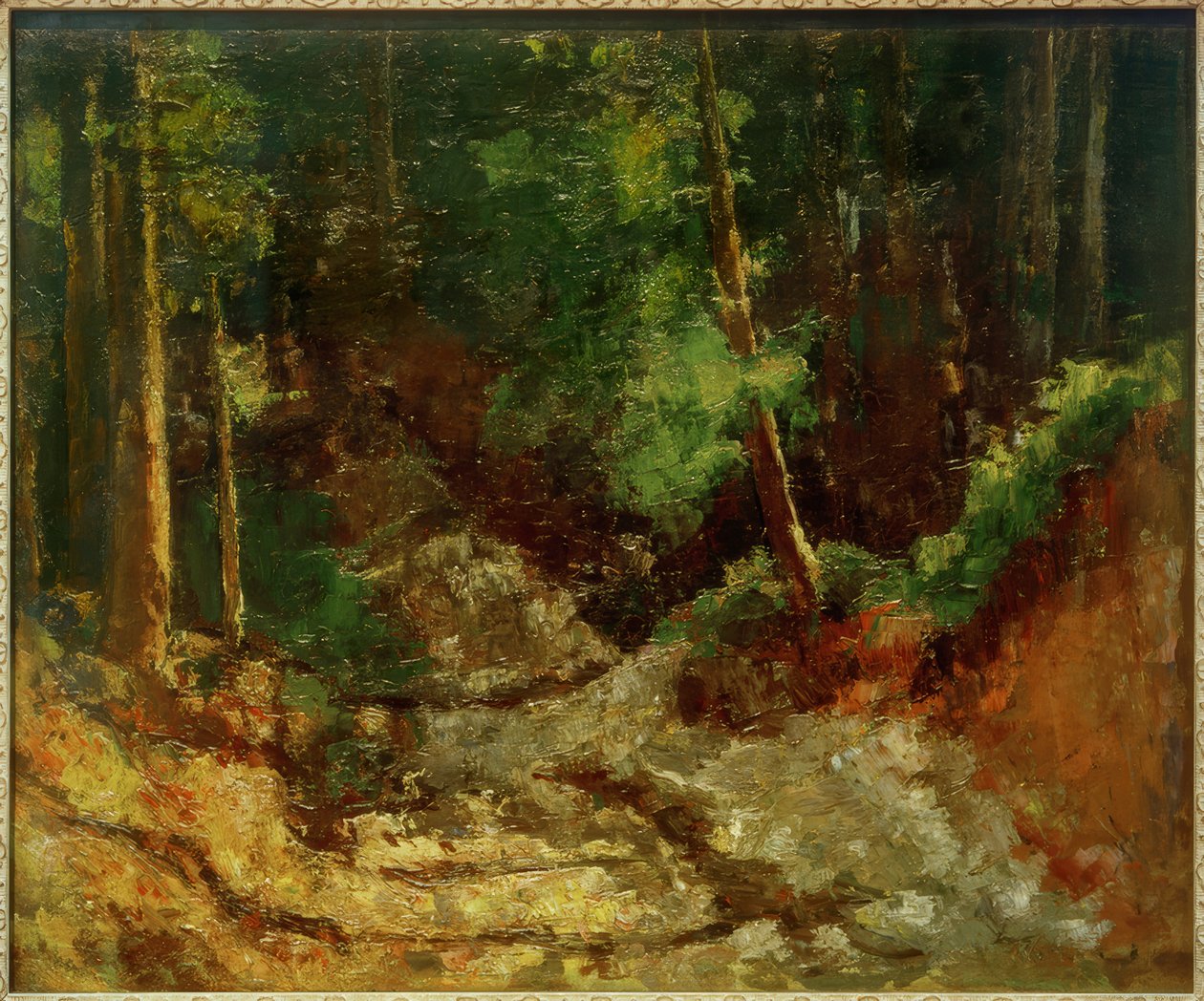 Waldinneres od Anton Faistauer