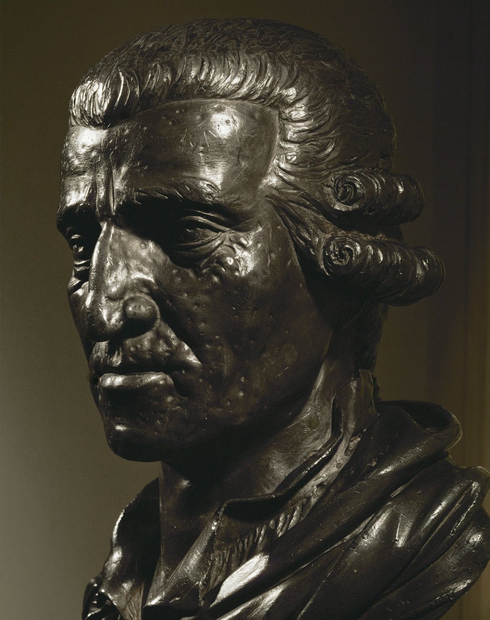 Joseph Haydn. Olověná busta ... od Anton Grassi