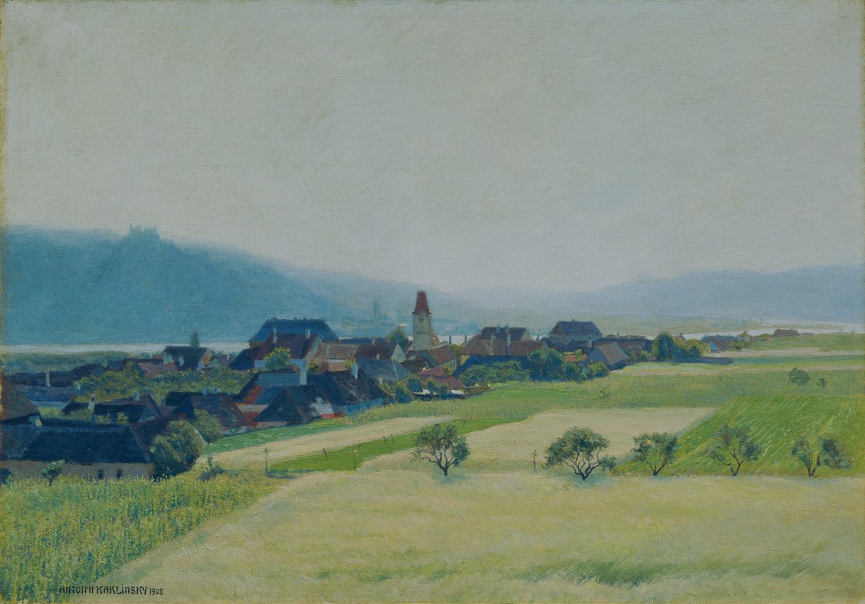 Ráno na Dunaji od Anton Hans Karlinsky