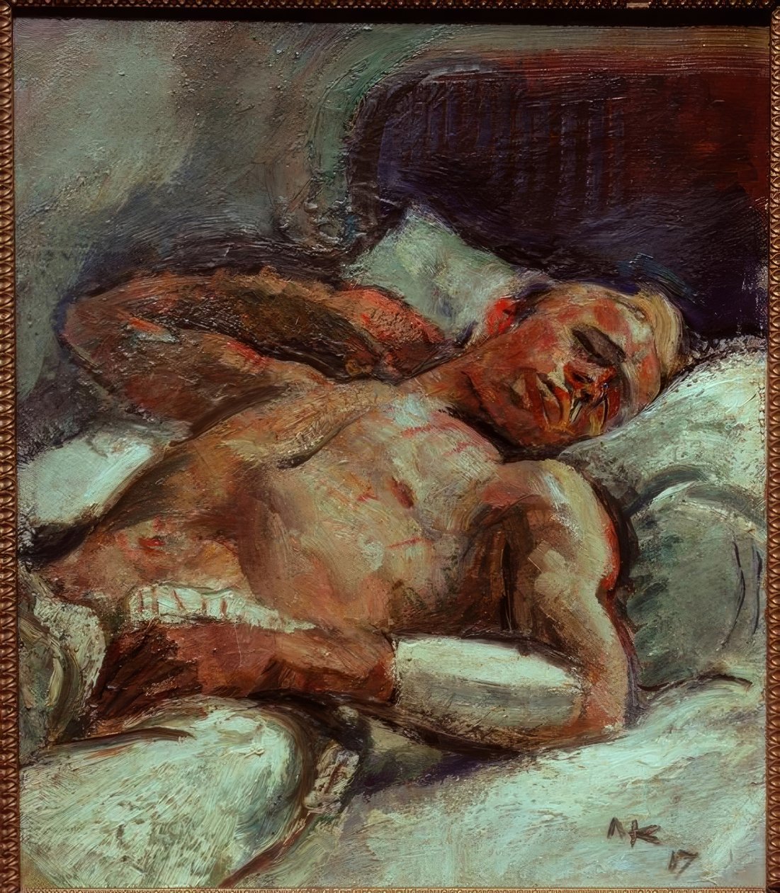 Zraněný od Anton Kolig