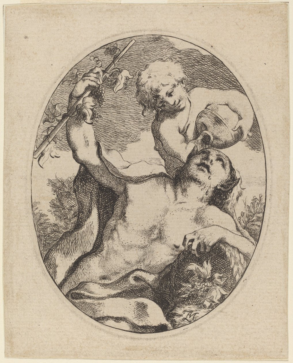 Bacchus od Anton Maria Zanetti II