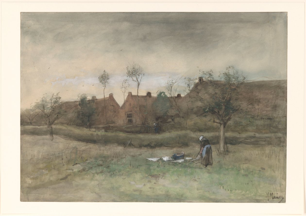 Bleekveld od Anton Mauve