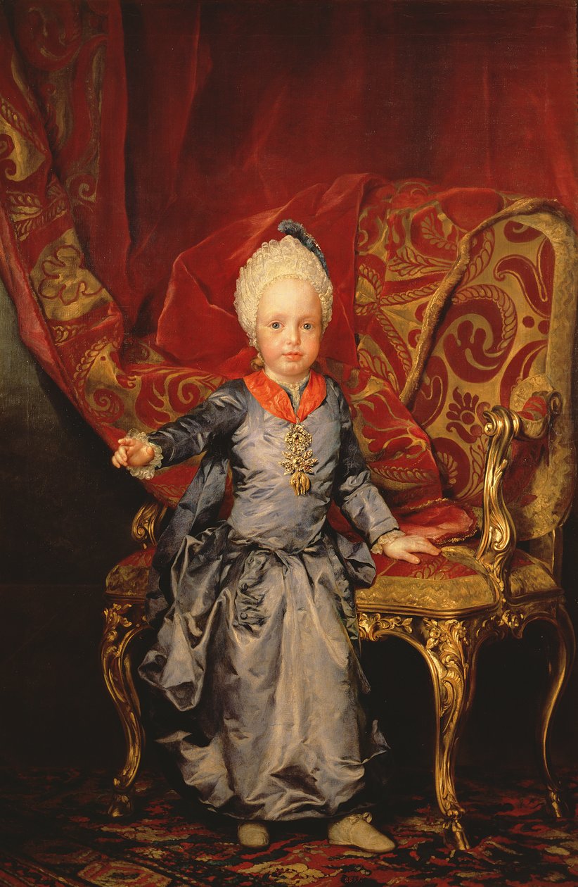 arcivévoda František Rakouský od Anton Raphael Mengs