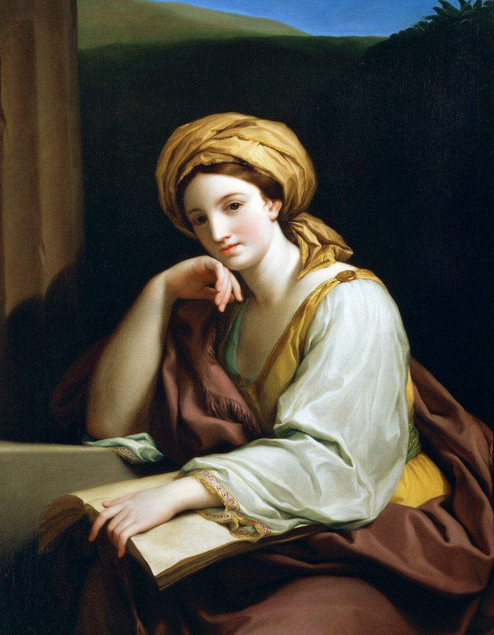 Sybil, od Antona Raphaela Mengse od Anton Raphael Mengs