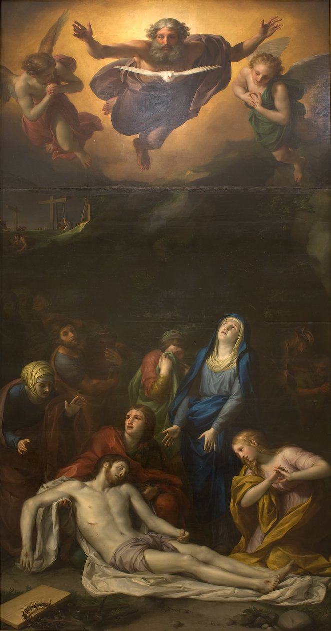 Sestup z kříže, 60. léta 18. století od Anton Raphael Mengs