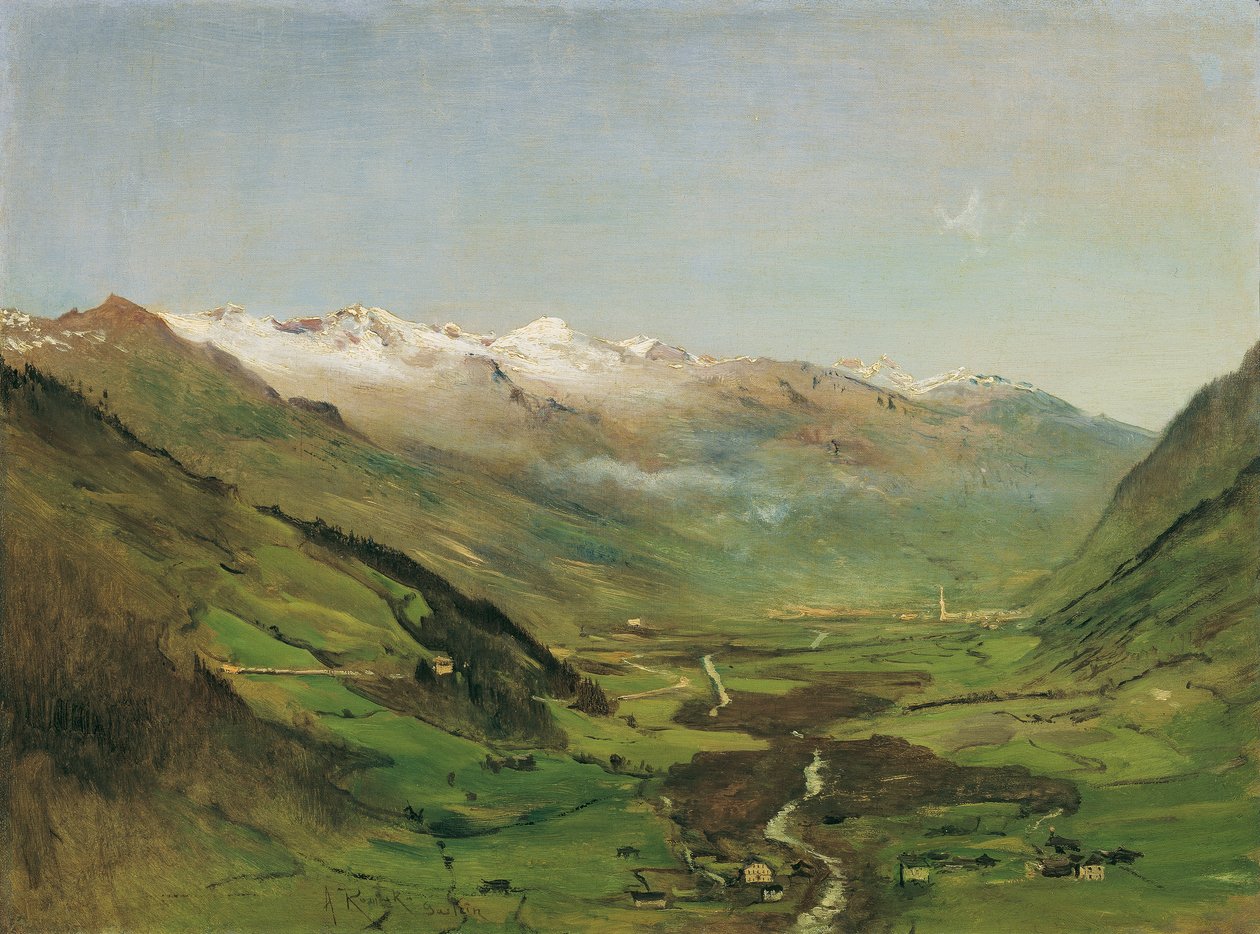Das Gasteinertal I od Anton Romako