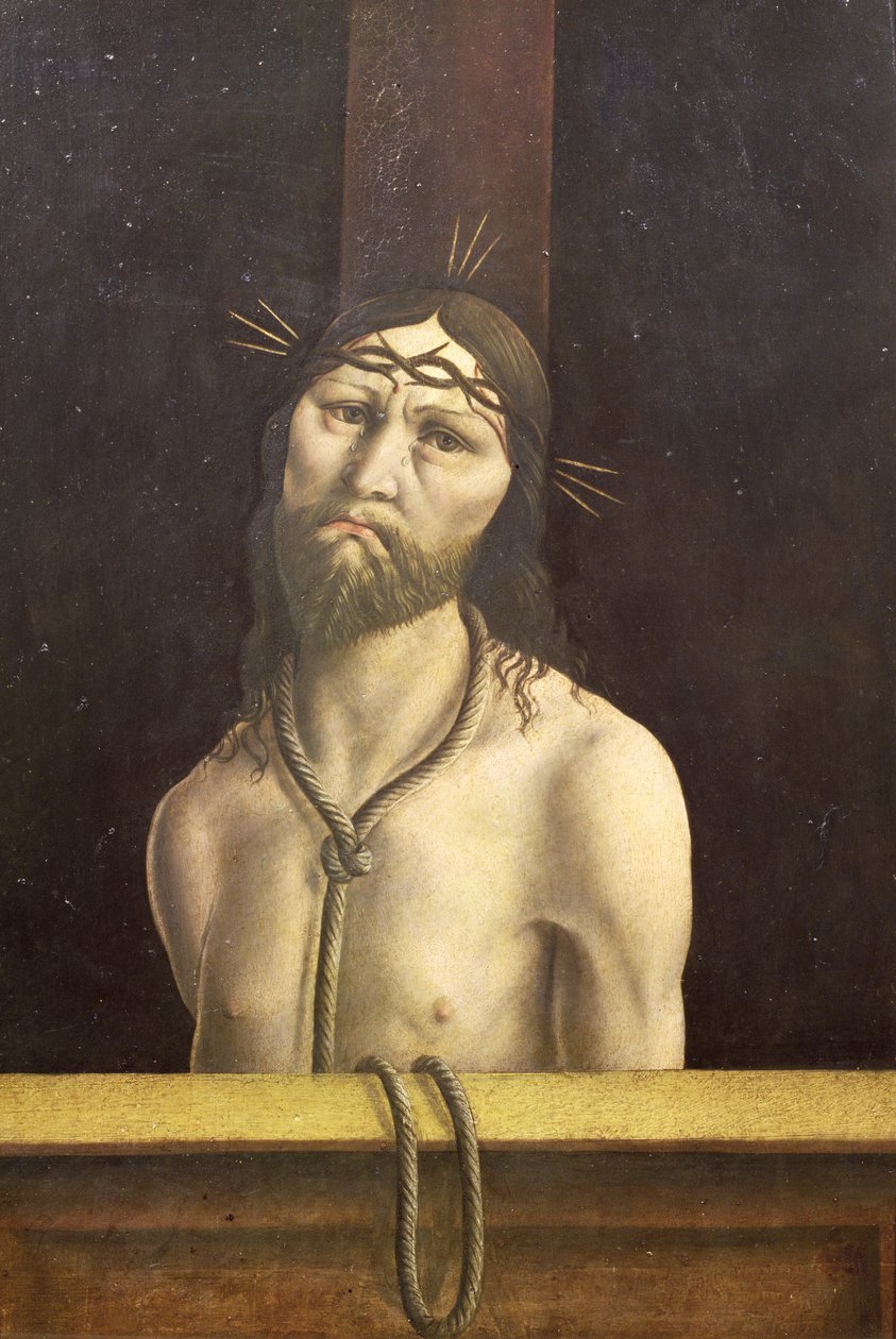 Ecce Homo, cca 70. léta 14. století od Antonello da Messina