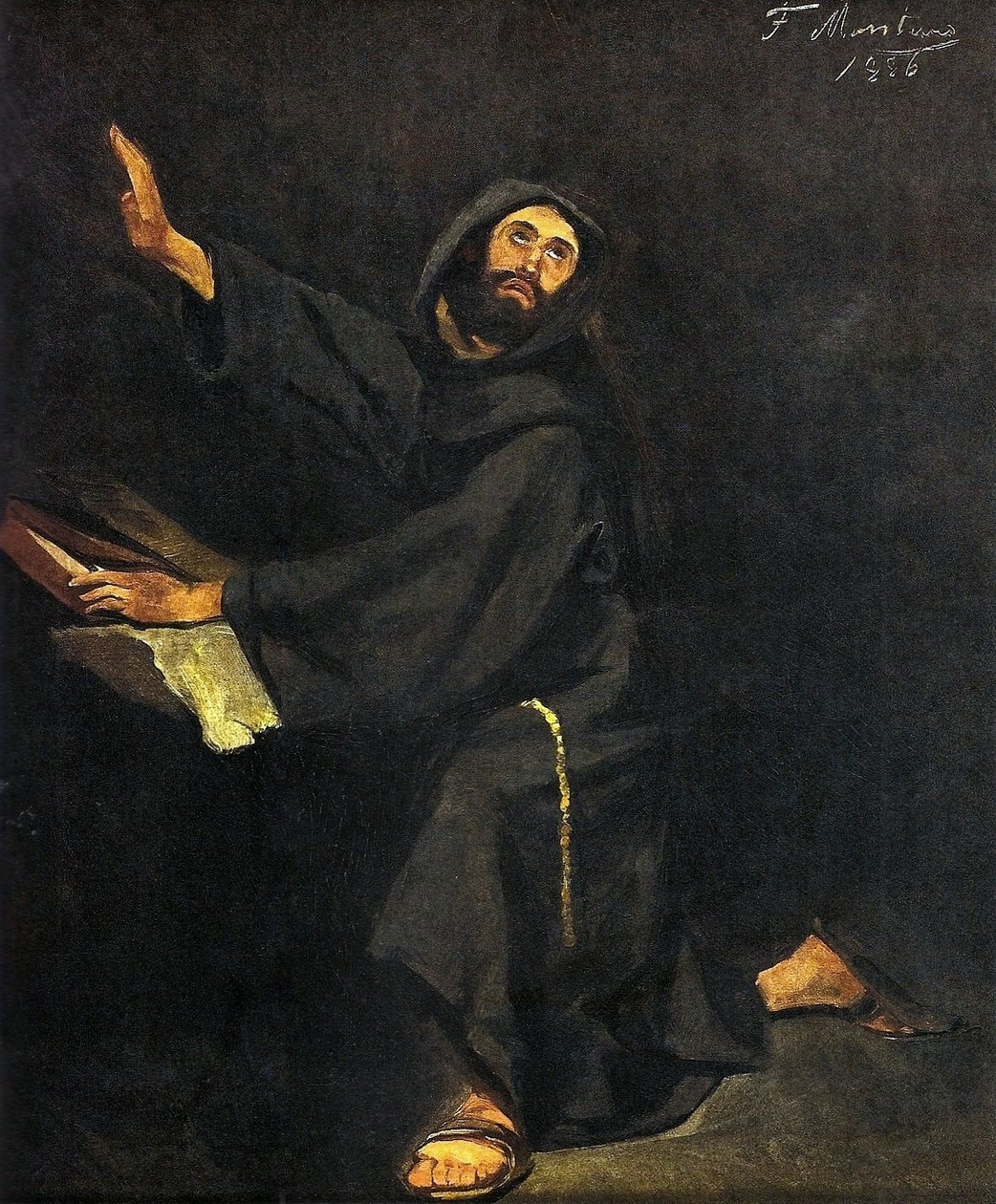 Svatý František od Antonio Firmino Monteiro