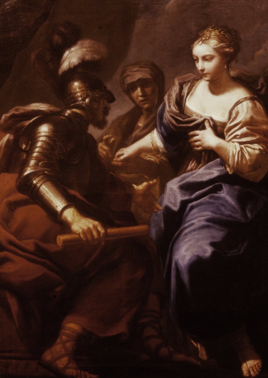 Judith Představuje se Holofernesovi od Antonio Gionima