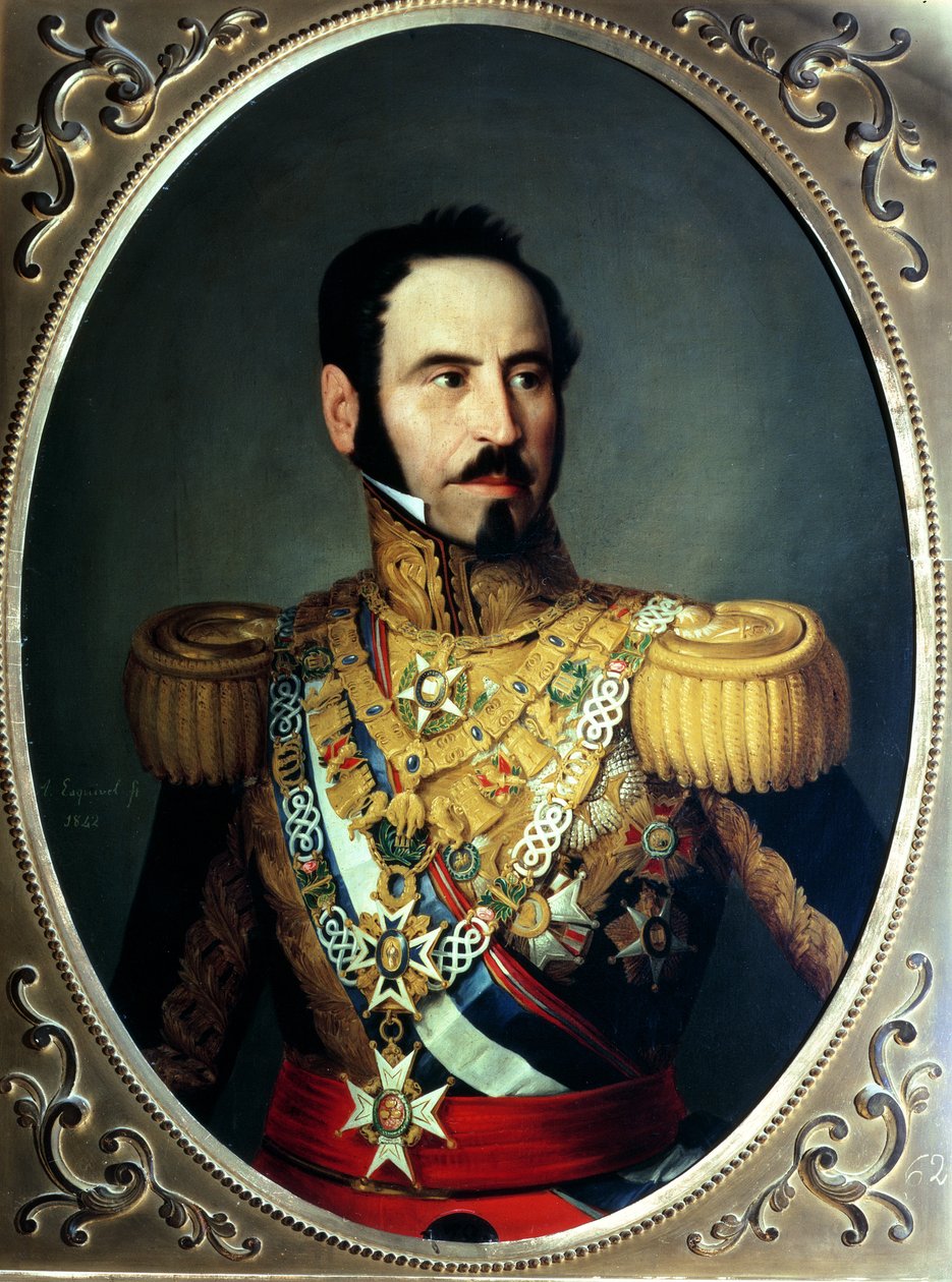 Generál Baldomero Espartero (1792-1879), 1842 od Antonio María Esquivel