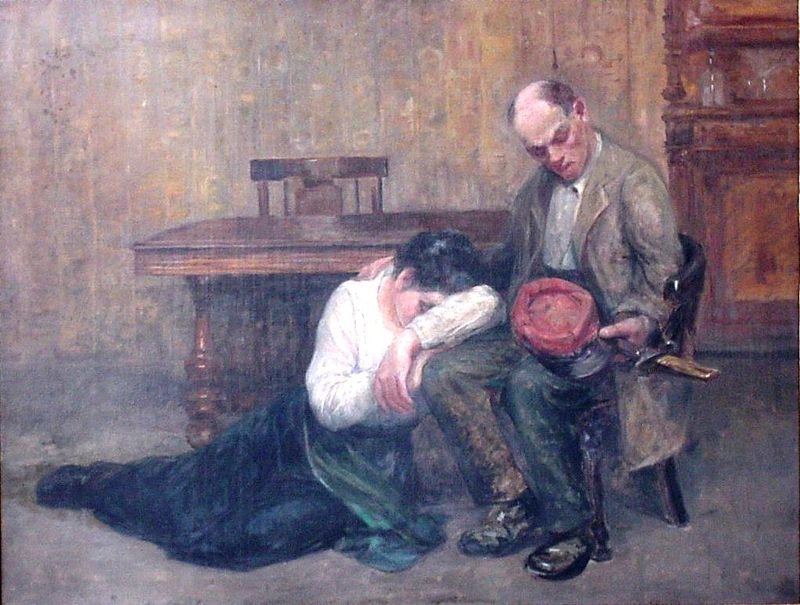 Posvátná relikvie od Antonio Parreiras