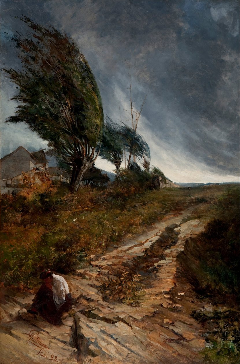 Vichřice od Antonio Parreiras
