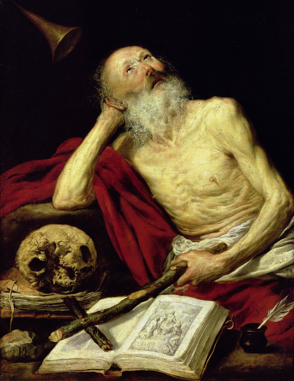 St. Jerome, 1643  od Antonio Pereda y Salgado