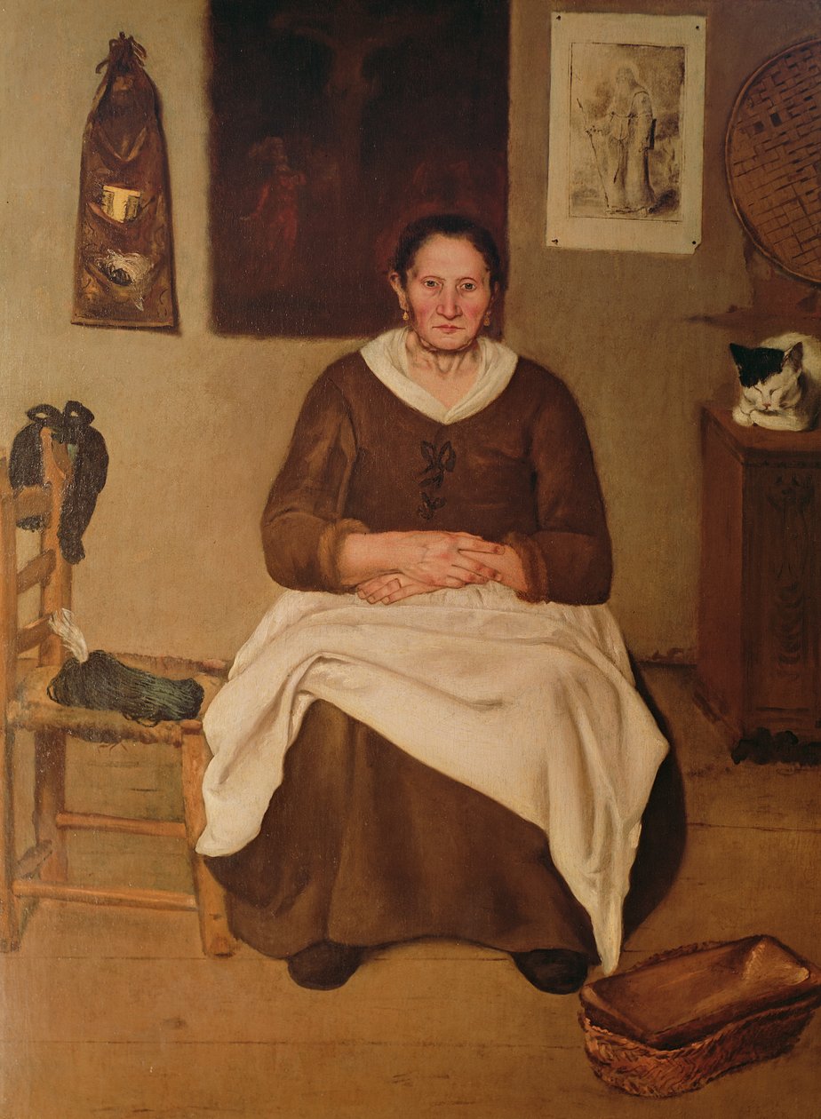 Umělcova matka od Antonio de Puga