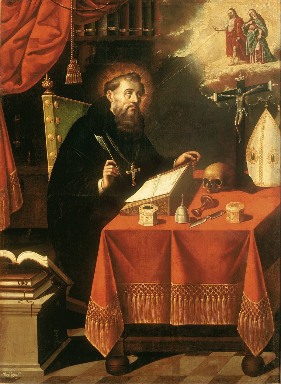 Svatý Augustin od Antonio Rodríguez