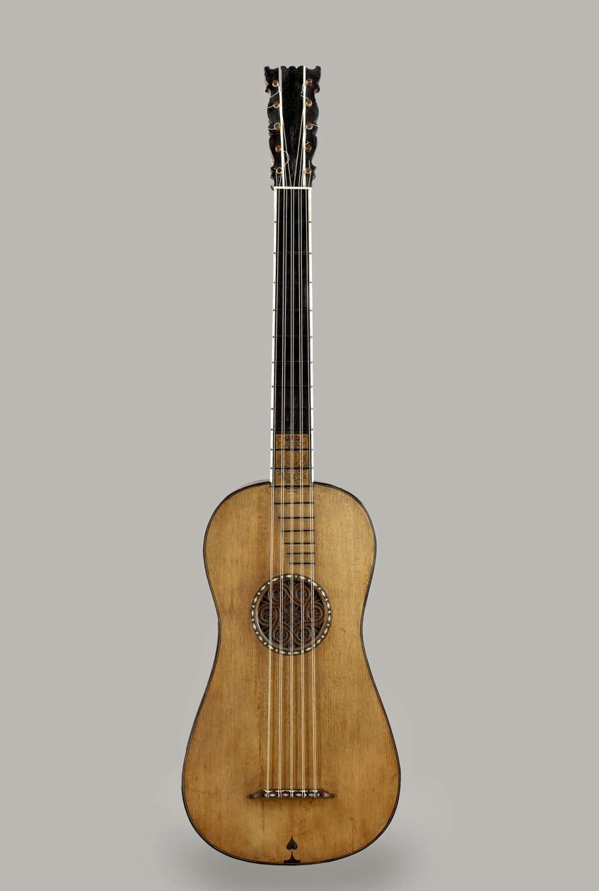Kytara, 1688 (borovice, javor) od Antonio Stradivari