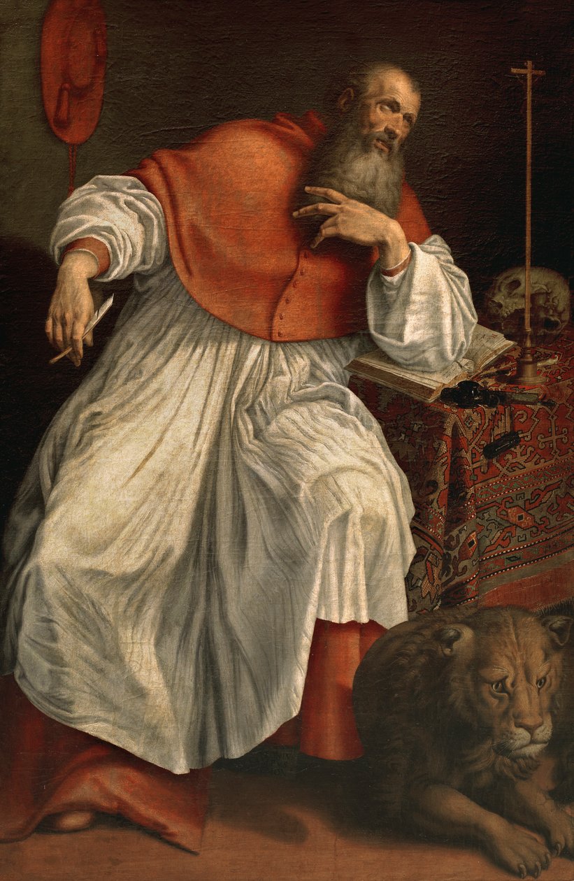 Svatý Jeroným od Antonio Campi