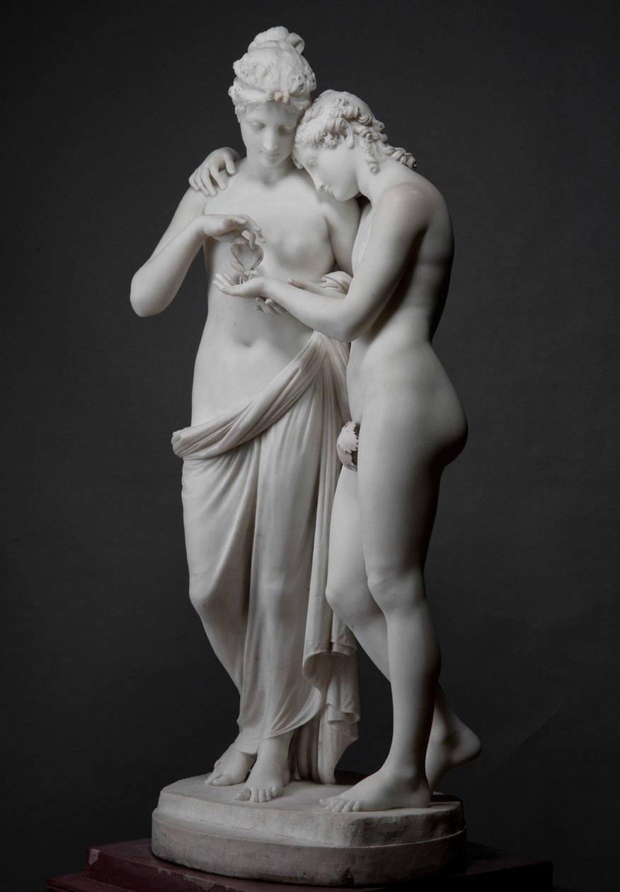 Amor a psychika, 1808. od Antonio Canova