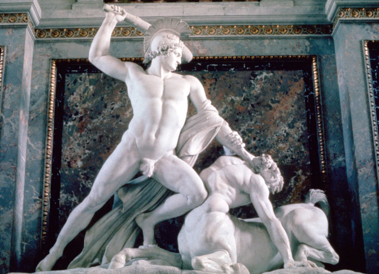 Theseus a Kentaur, 1804-1819 od Antonio Canova