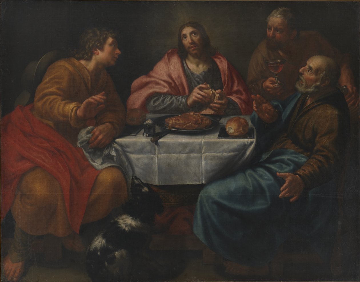 Kristus v Emauzích od Antonio Circignano