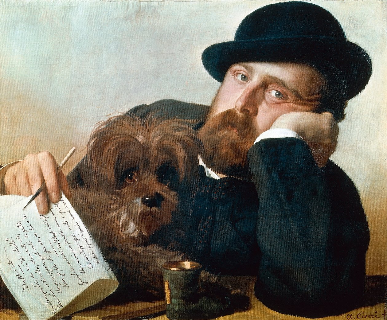 Portrét Neri Tanfucio (Monterotondo od Antonio Ciseri