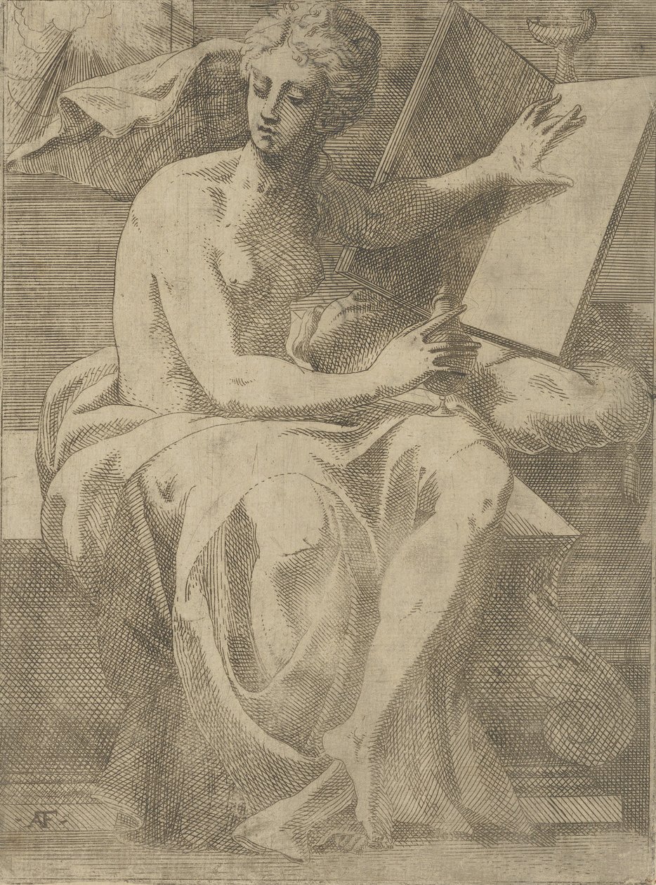 Sibyla, 1540-45. od Antonio Fantuzzi