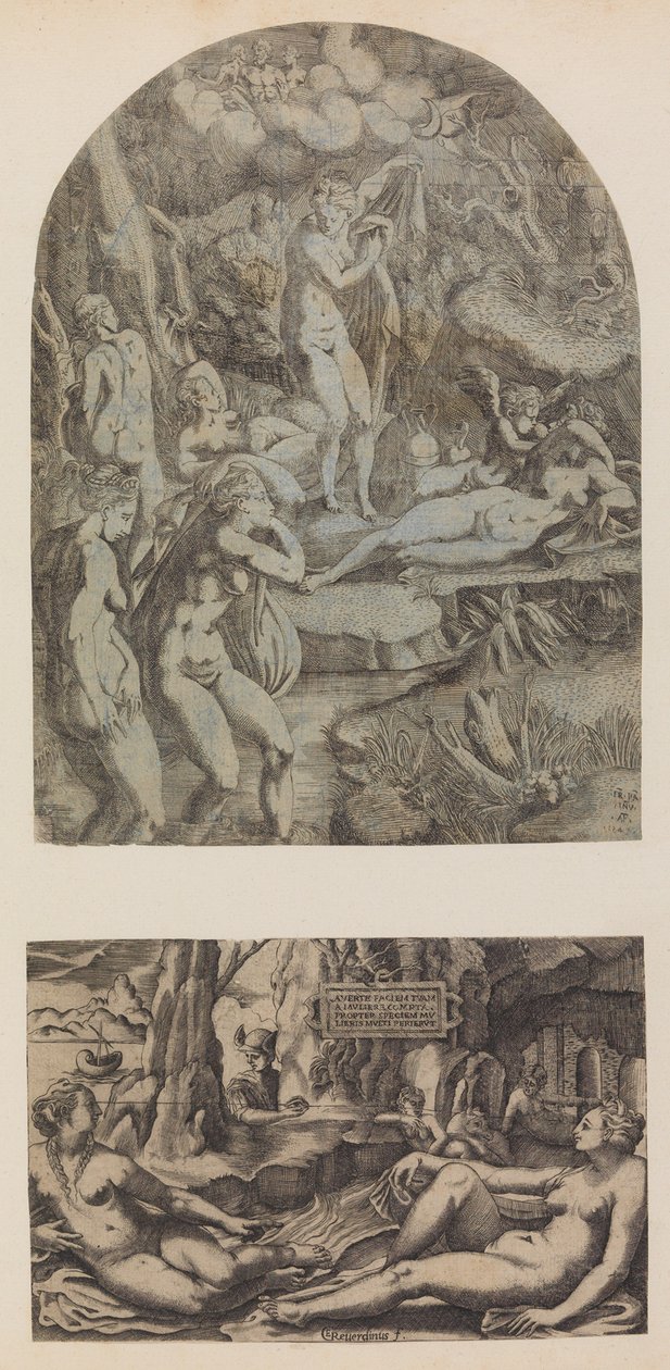 Koupání Venuše a nymf, 1543. od Antonio Fantuzzi