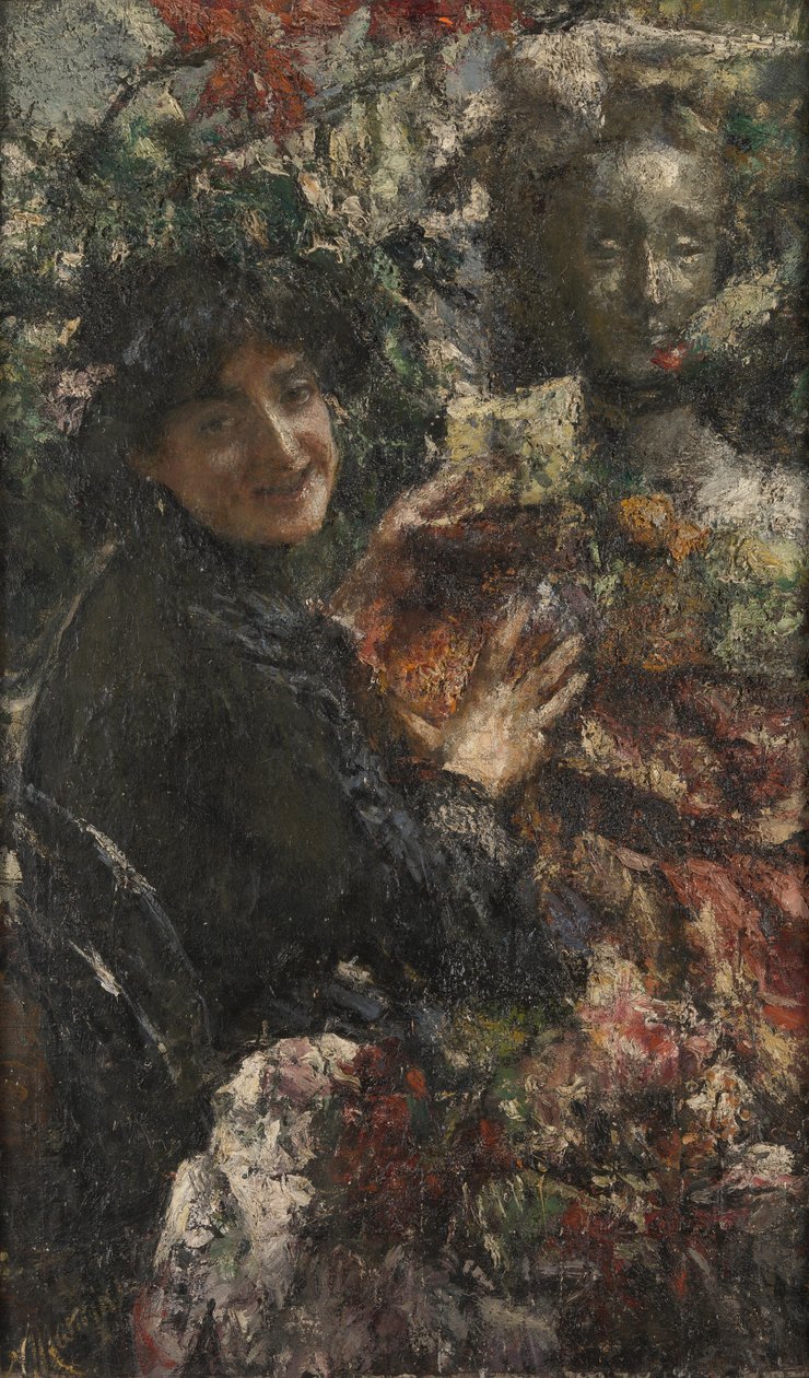 Aurelia, c. 1906 od Antonio Mancini