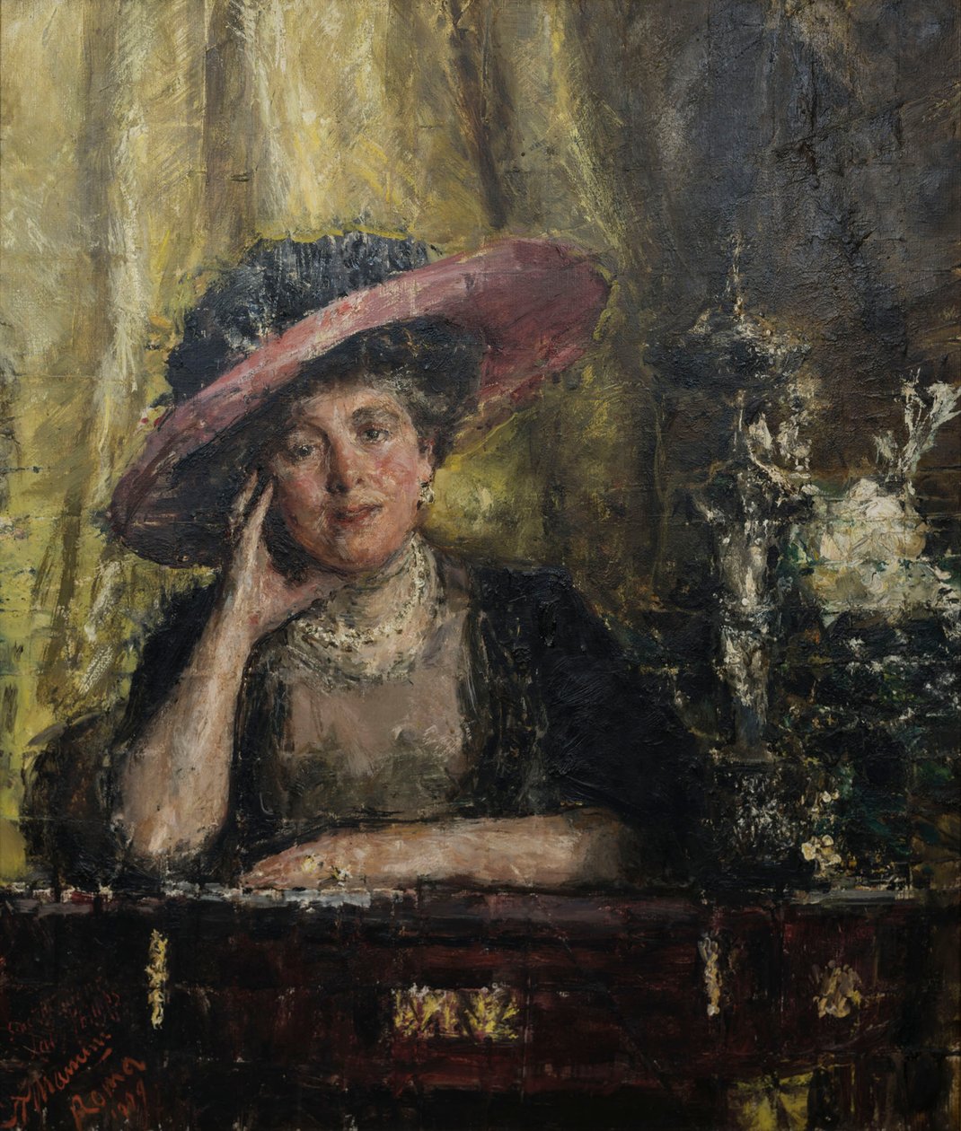 Lady Phillipsová, 1909. od Antonio Mancini