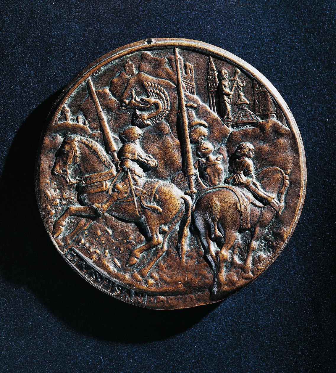 Medaile Filippa Maria Viscontiho (1392-1447) od Antonio Pisanello