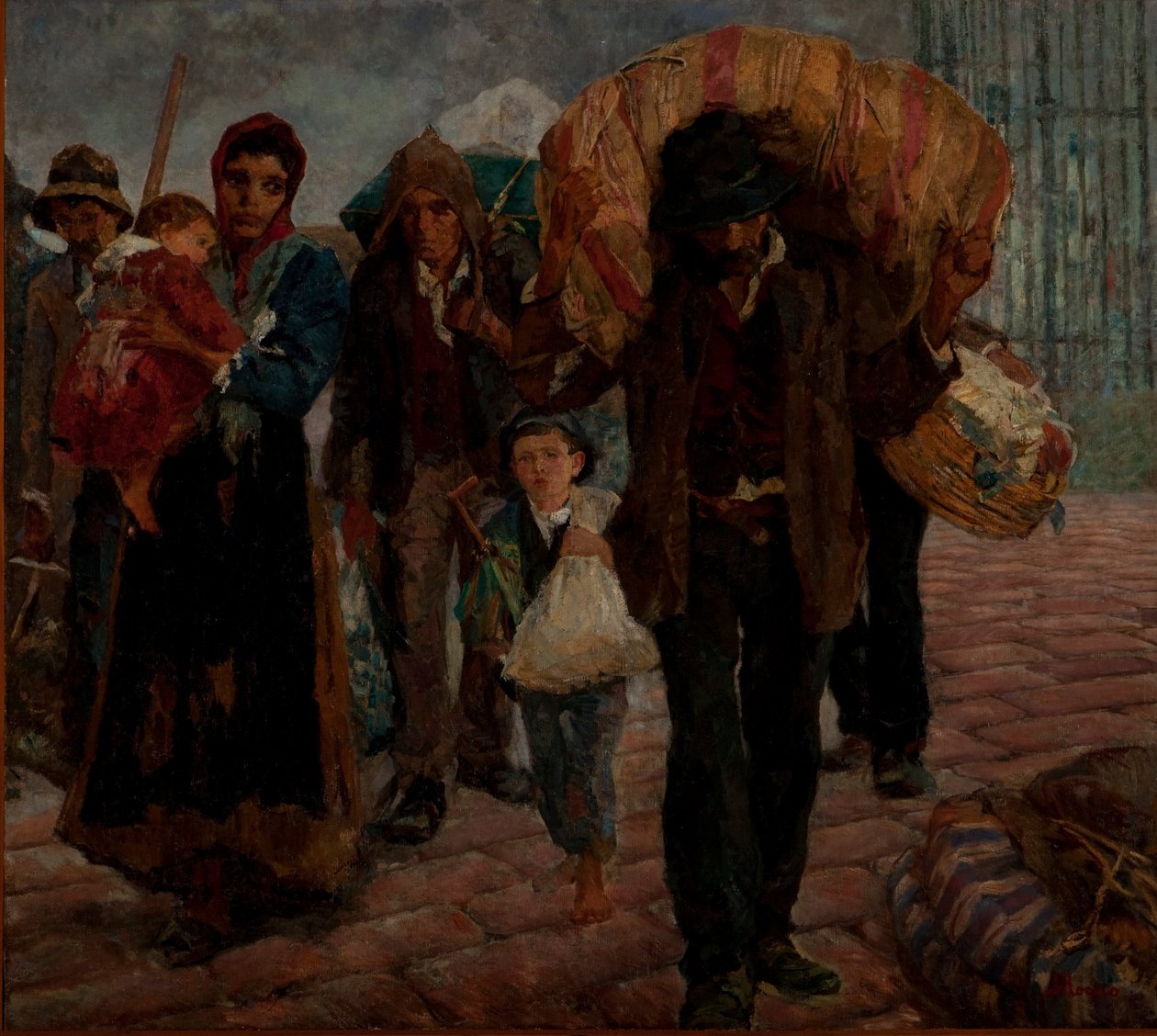 Emigranti od Antonio Rocco