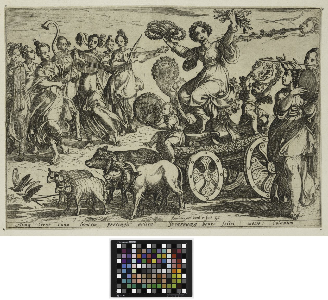 Čtvero ročních období: Jaro, 1592 od Antonio Tempesta