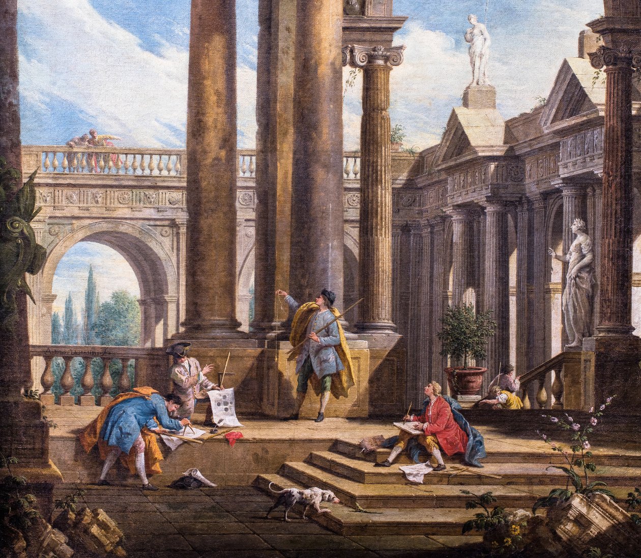 Architektonická fantazie od Antonio Visentini