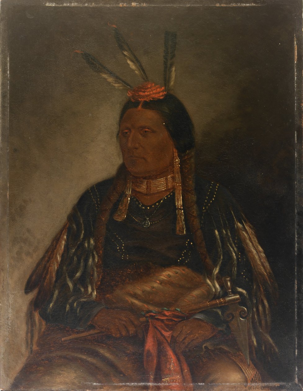 Che-tan-ce-ta Yellow Hawk, ca. 1887. od Antonio Zeno Shindler