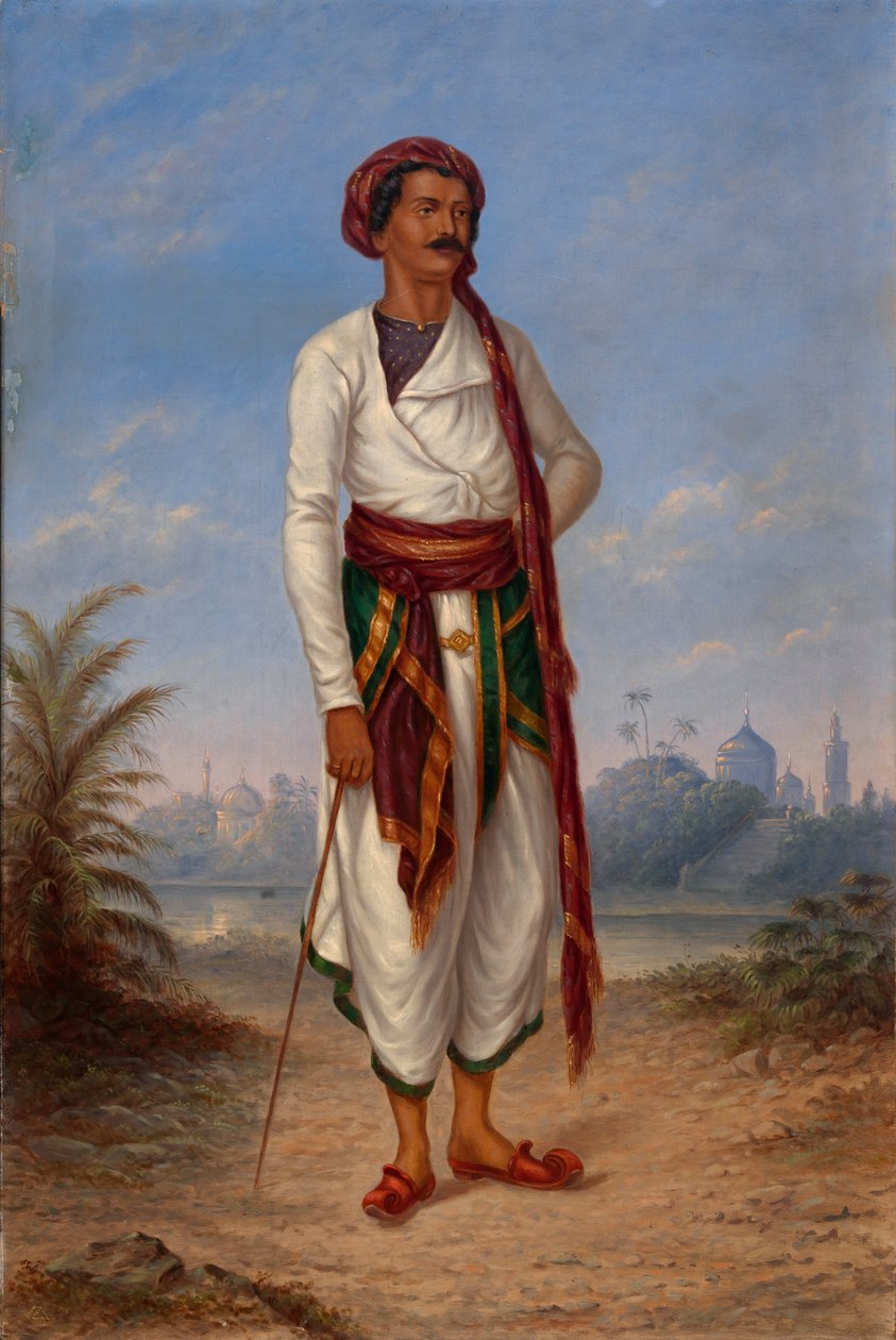 Hindu Man, ca. 1893. od Antonio Zeno Shindler