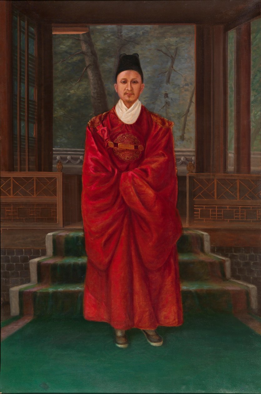 Král Koreje, ca. 1893. od Antonio Zeno Shindler