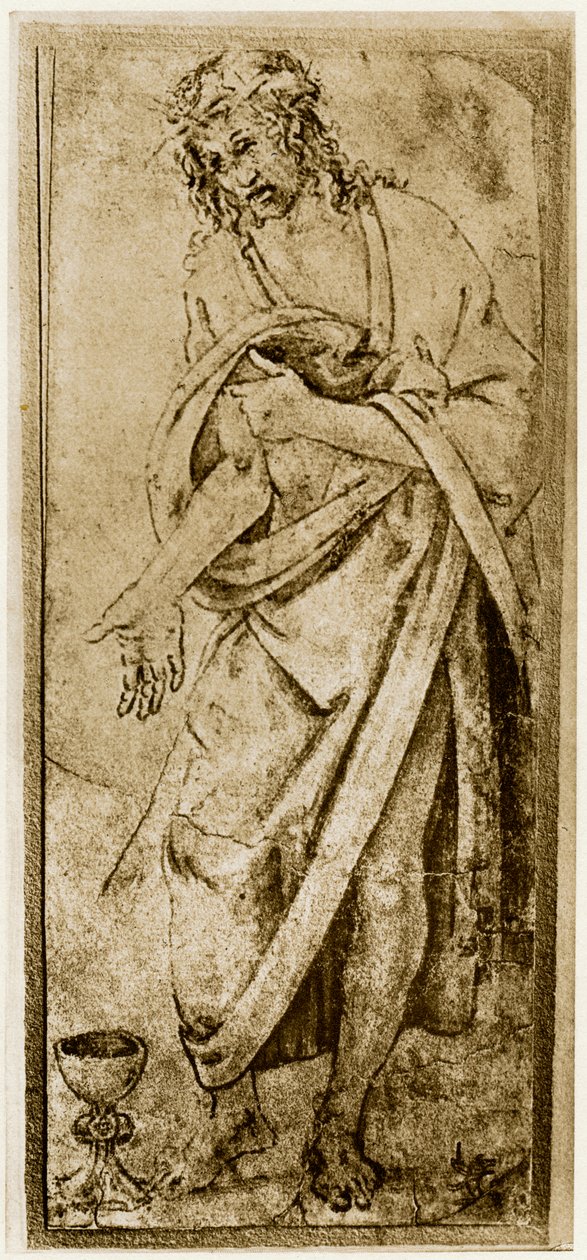 Kristus a kalich, 1913. od Antonio Pollaiuolo