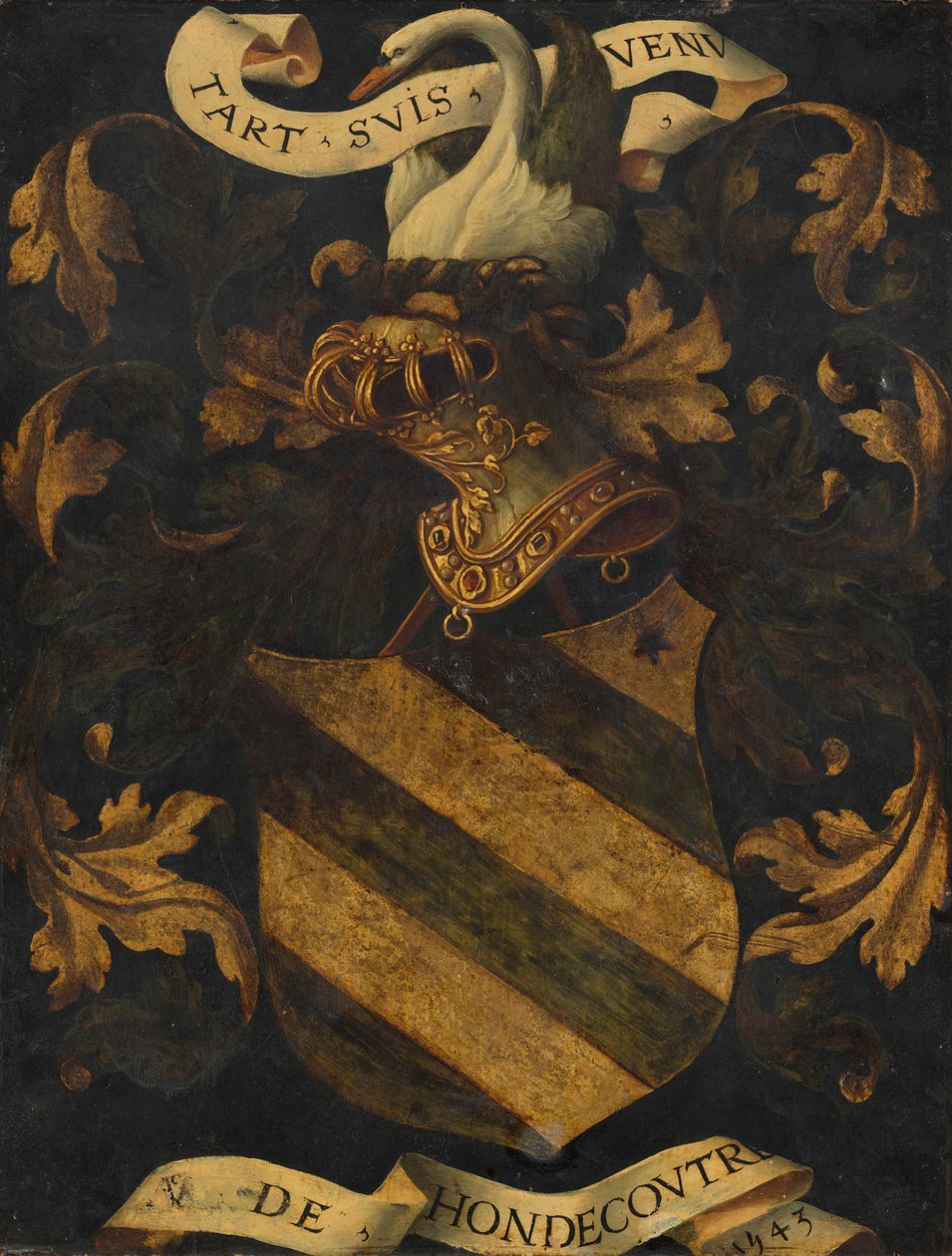 Erb chocholatý [revers], 1543. od Antwerp 16th Century