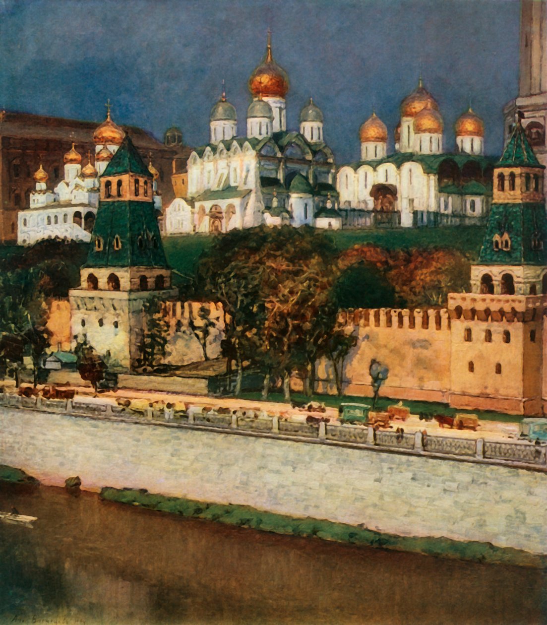Moskevský Kreml, 1894, 1965. od Apollinari Mikhailovich Vasnetsov