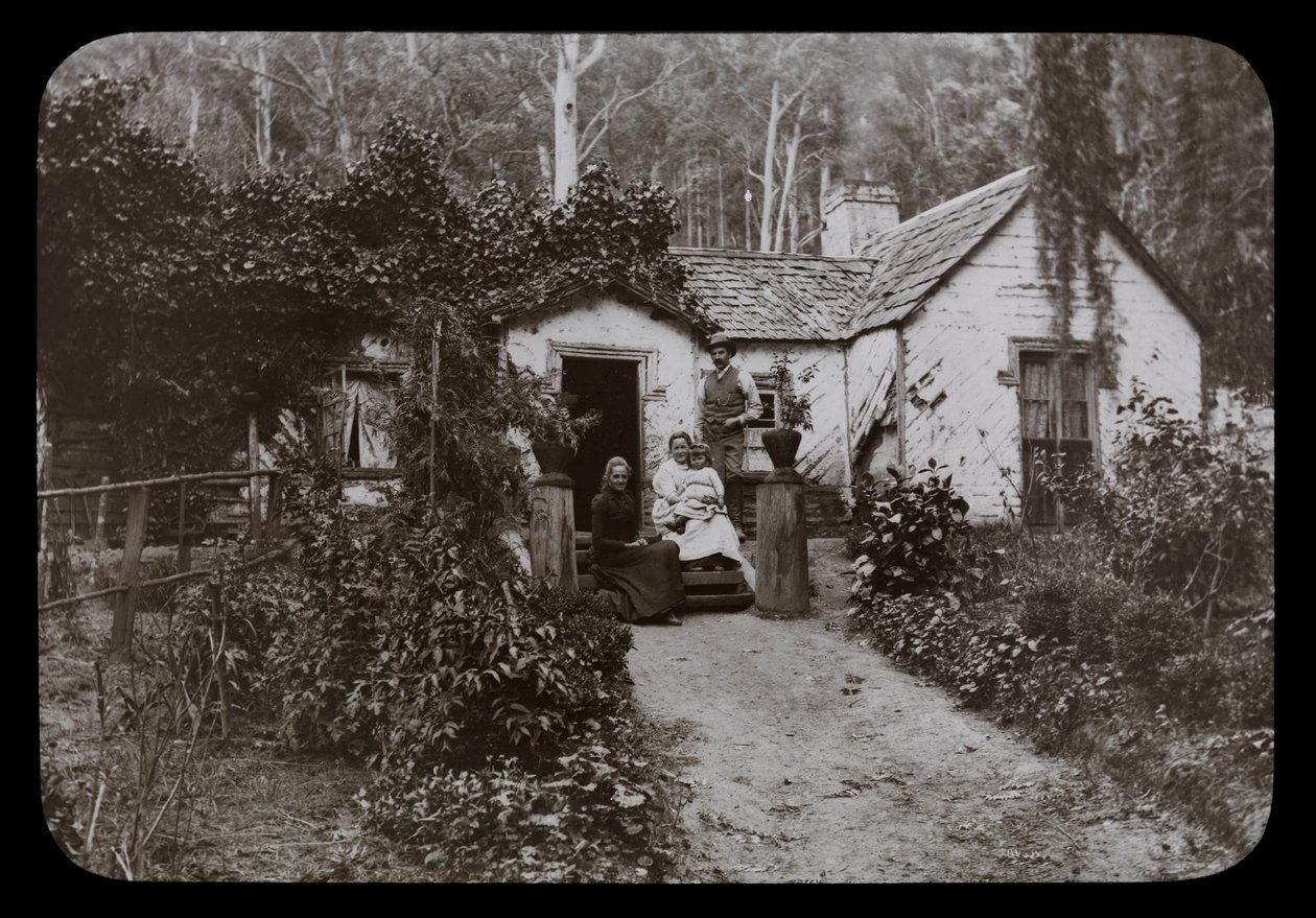 Foresterova chata, Ferntree Gully od Archibald James Campbell