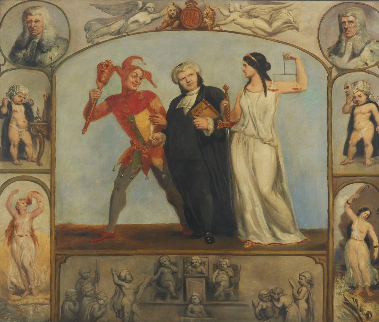 malování; olej na plátně od Archibald S. Henning