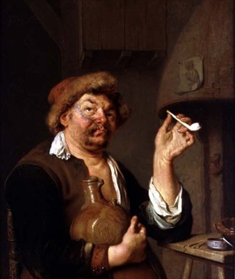Kuřák od Arie de Vois