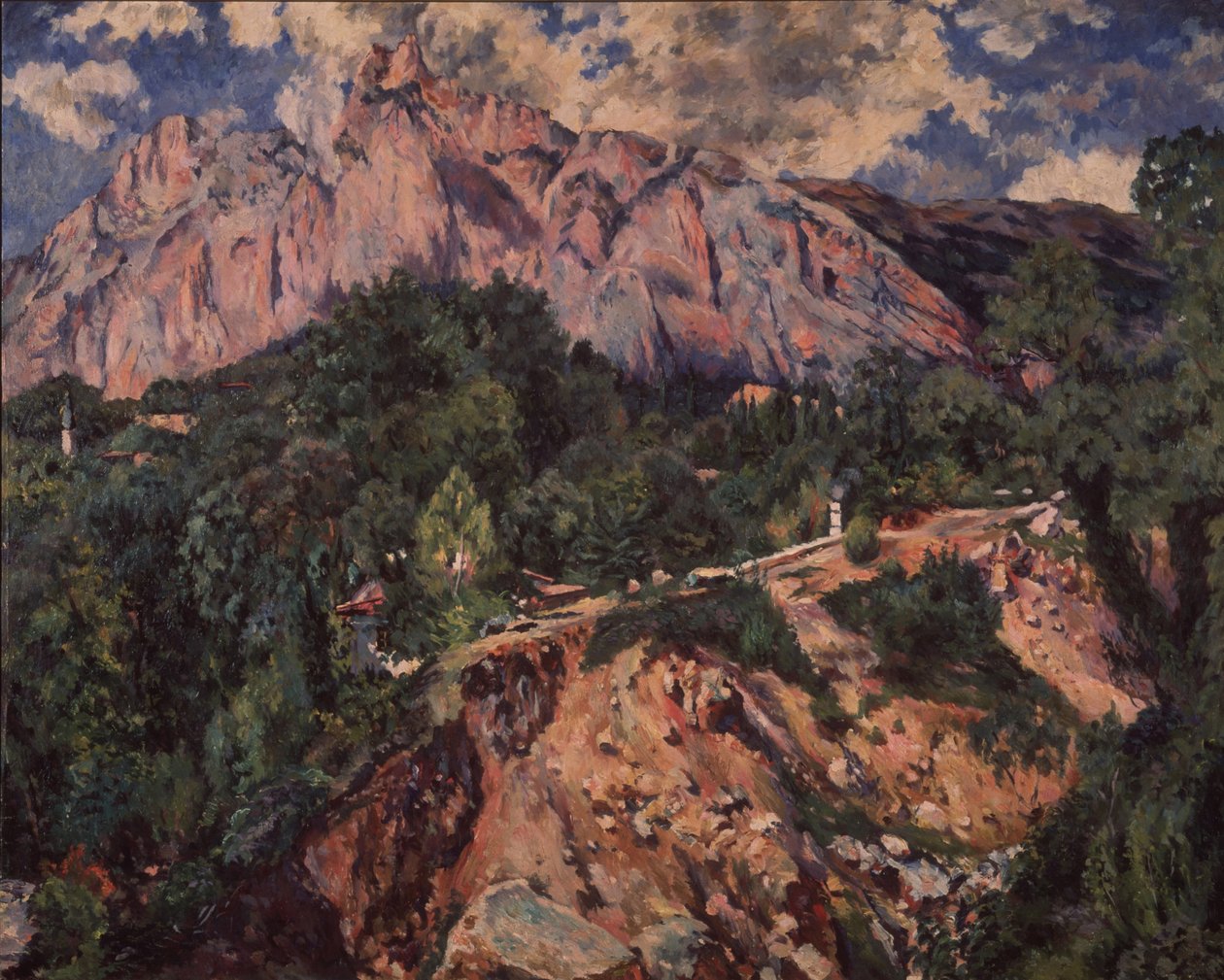 Hora Aj-Petri, 1926 od Aristarkh Vasilyevich Lentulov
