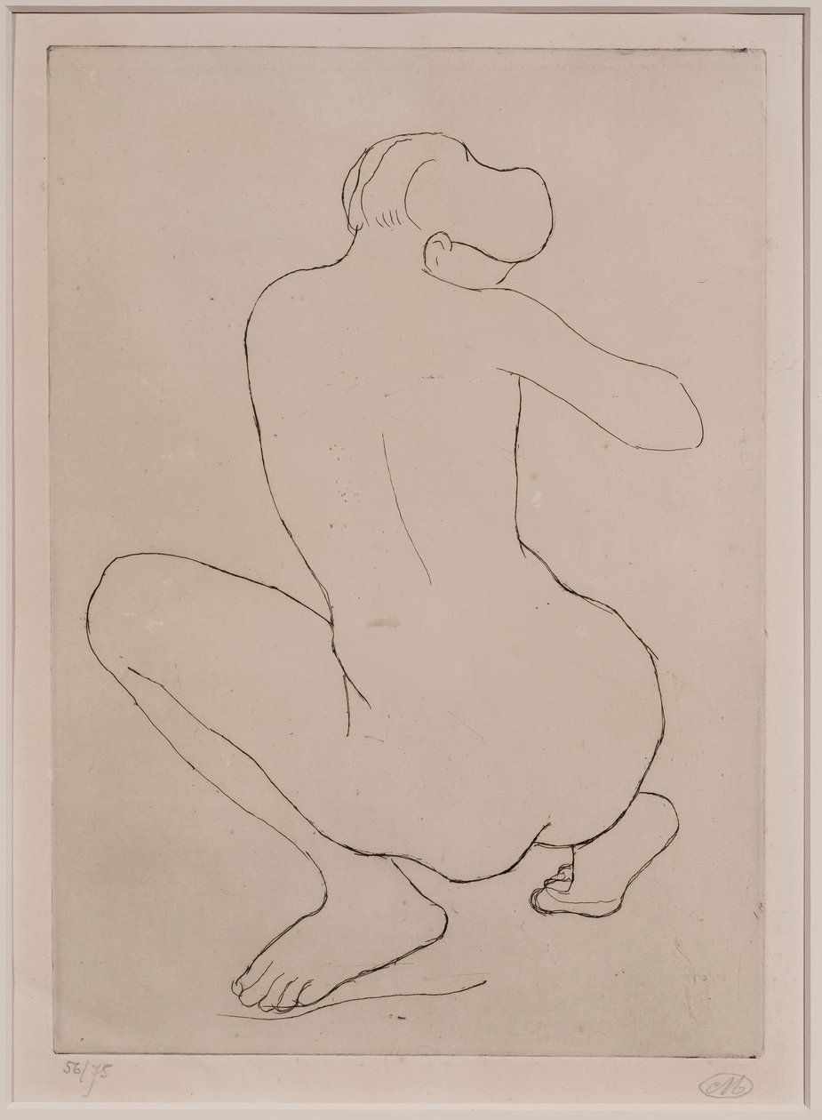 Krčící se žena od Aristide Maillol