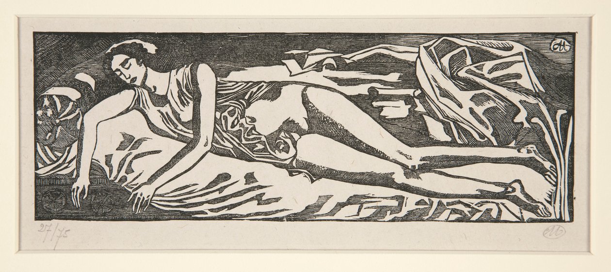 Ležící žena od Aristide Maillol