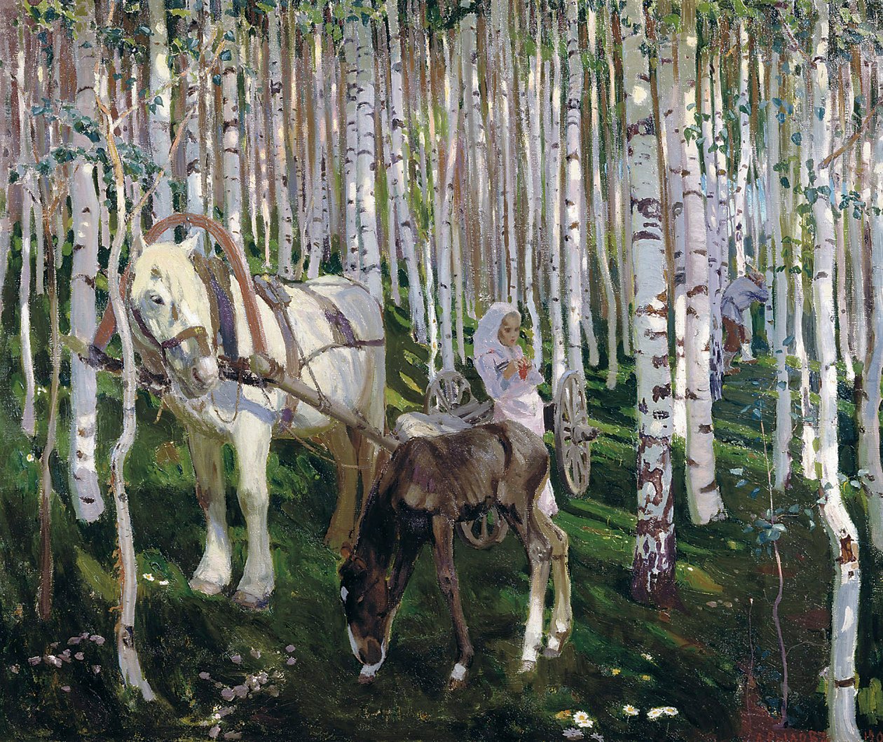 V lese, 1905. od Arkadi Alexandrovich Rylov